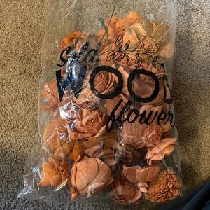 Assorted Sola Wood flowers and greenery